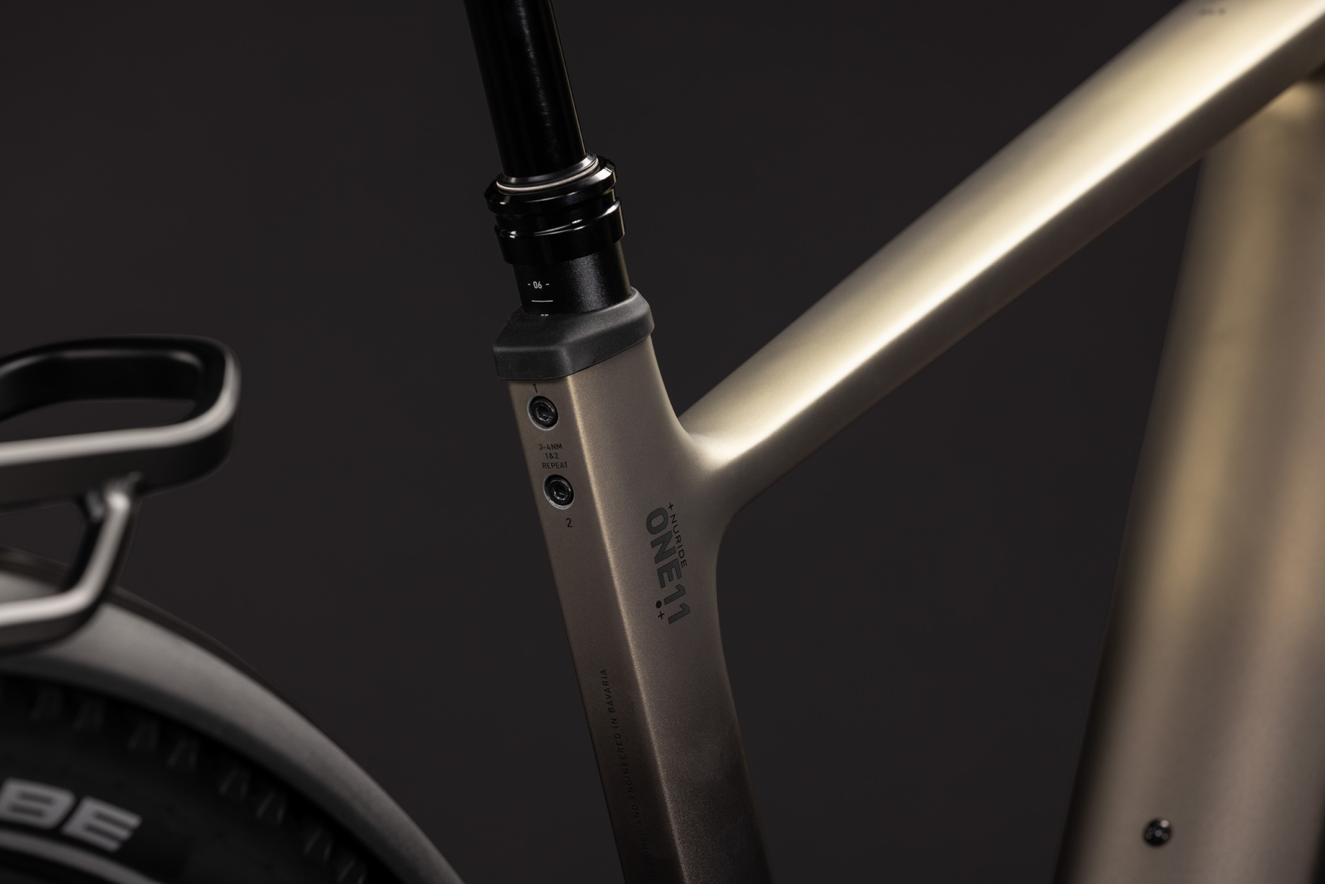 Nuride Hybrid ONE11 HPC SLX 800 goldenbrown´n´black