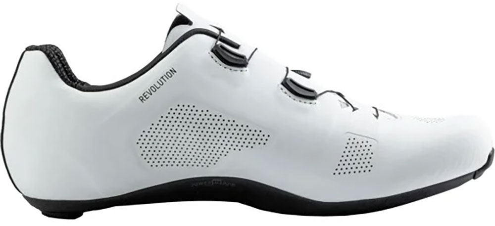 Revolution - Rennradschuhe White