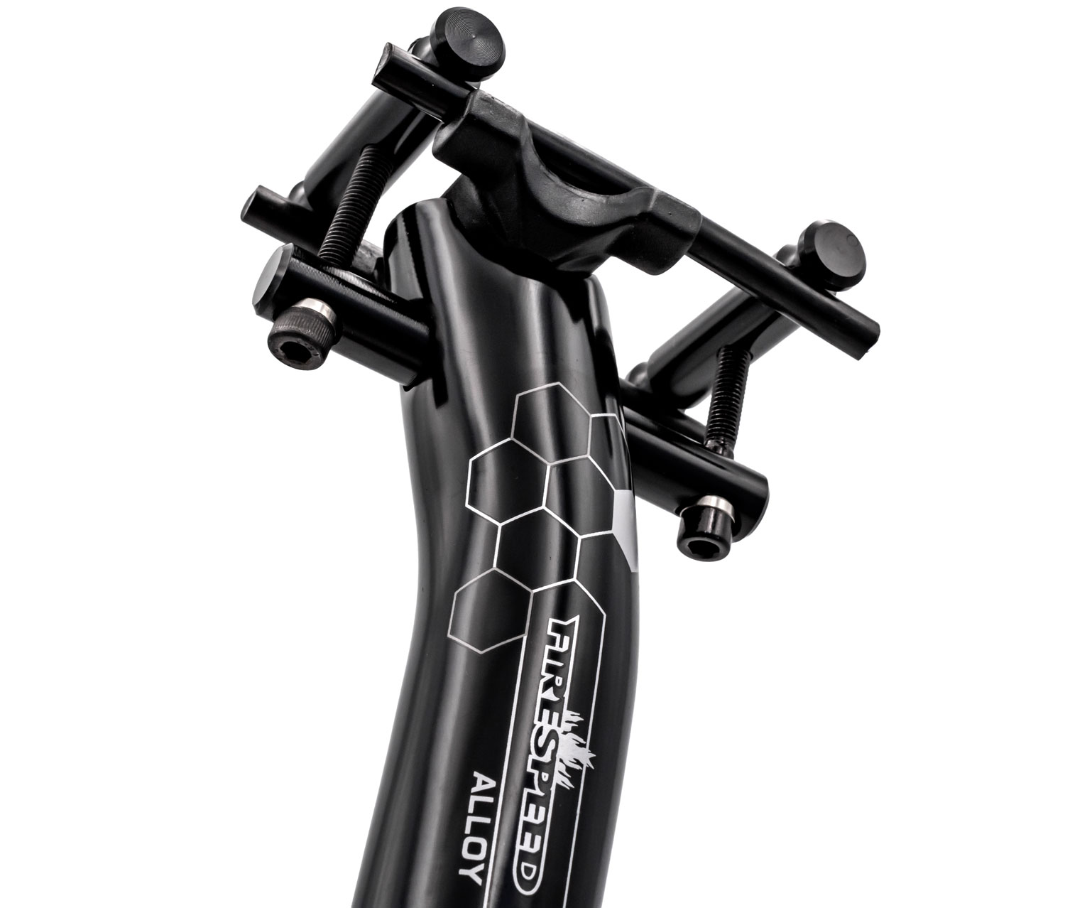 FIRESPEED F-A506 aluminium 7075 seatpost offset 15mm black