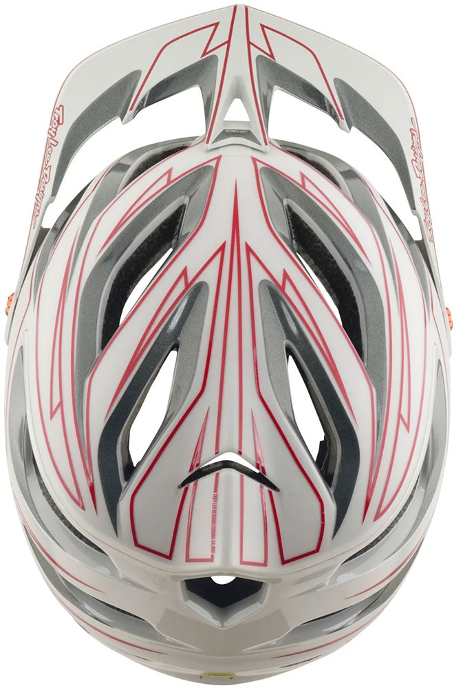 A3 Pinstripe - Casco da MTB grigio