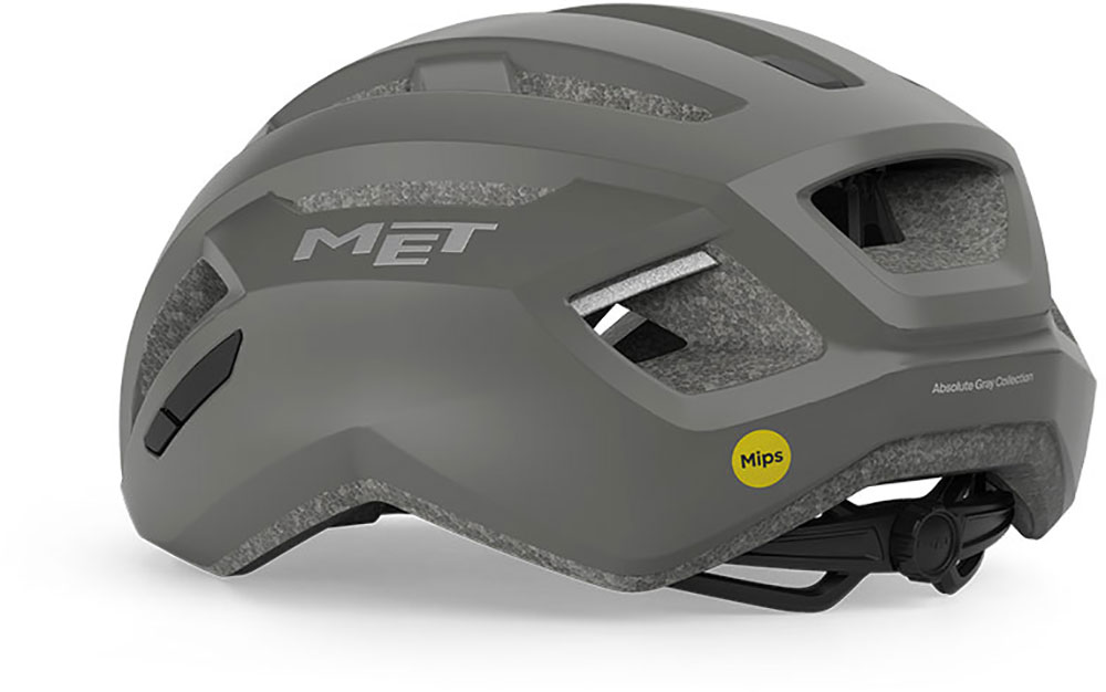 Vinci MIPS Absolute Gray/Matte - Casque de vélo de route