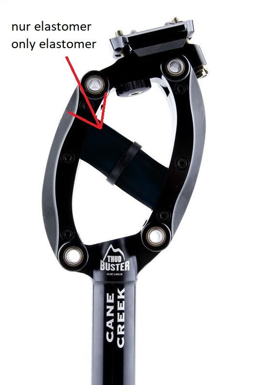 Cane Creek Thudbuster LT Elastomer Seatpost - Accessories | Bike