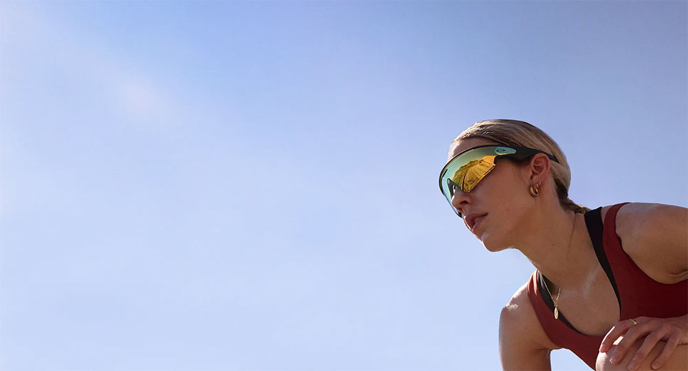 META Vanguard PRIZM 24K Gold - Sports Glasses