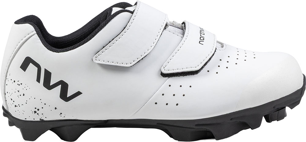 Hammer Junior - Zapatillas de MTB para niños, blanco/negro