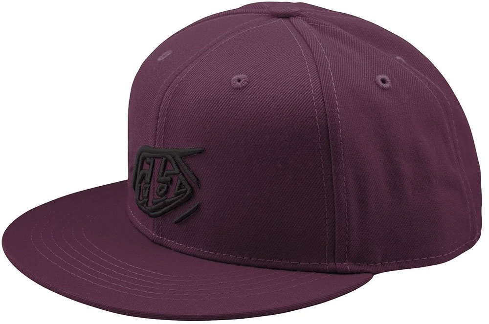 Flat Bill Snapback Badge - Kappe Sangria