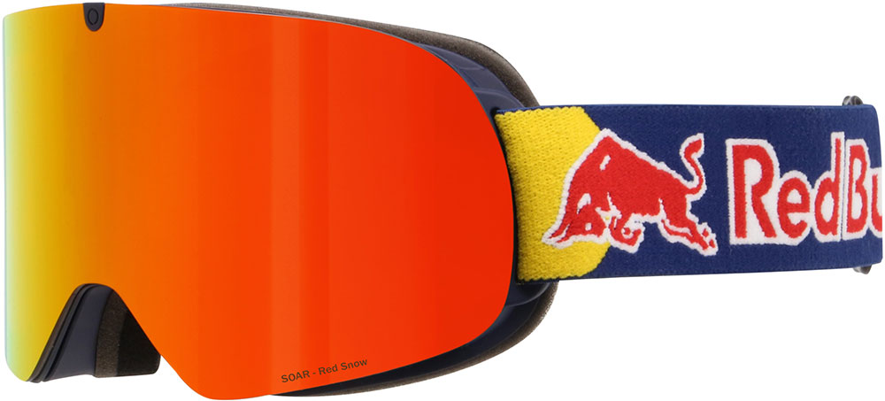 SOAR-11RE2 Orange with Red Mirror - Gafas de esquí