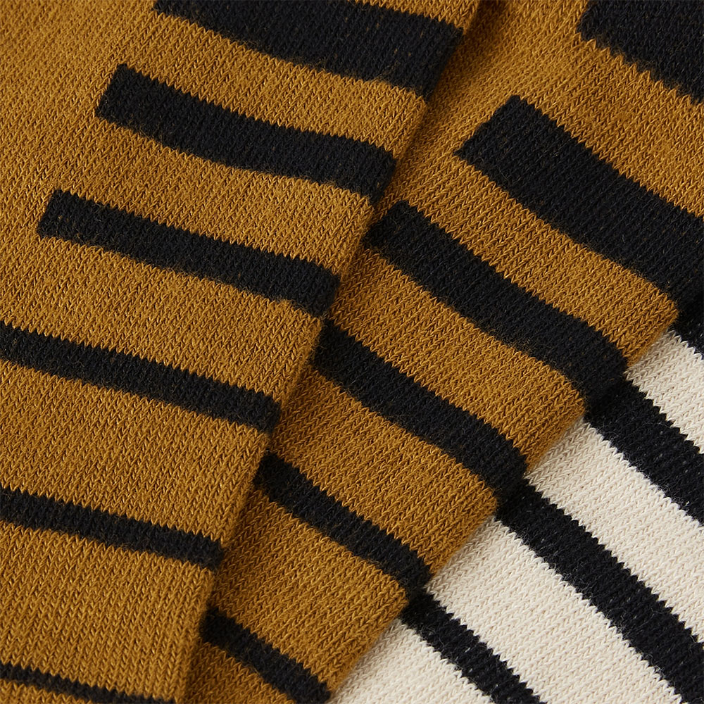 Coolmax® Stripe (pack of 2) - Calcetines marrones