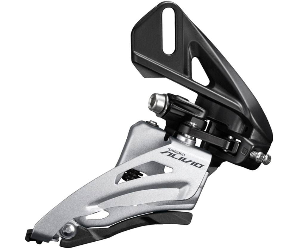 Dérailleur Avant Shimano Alivio FD-MC12 VTT Vintage – 7 Vitesses, Top Pull, 28,6mm