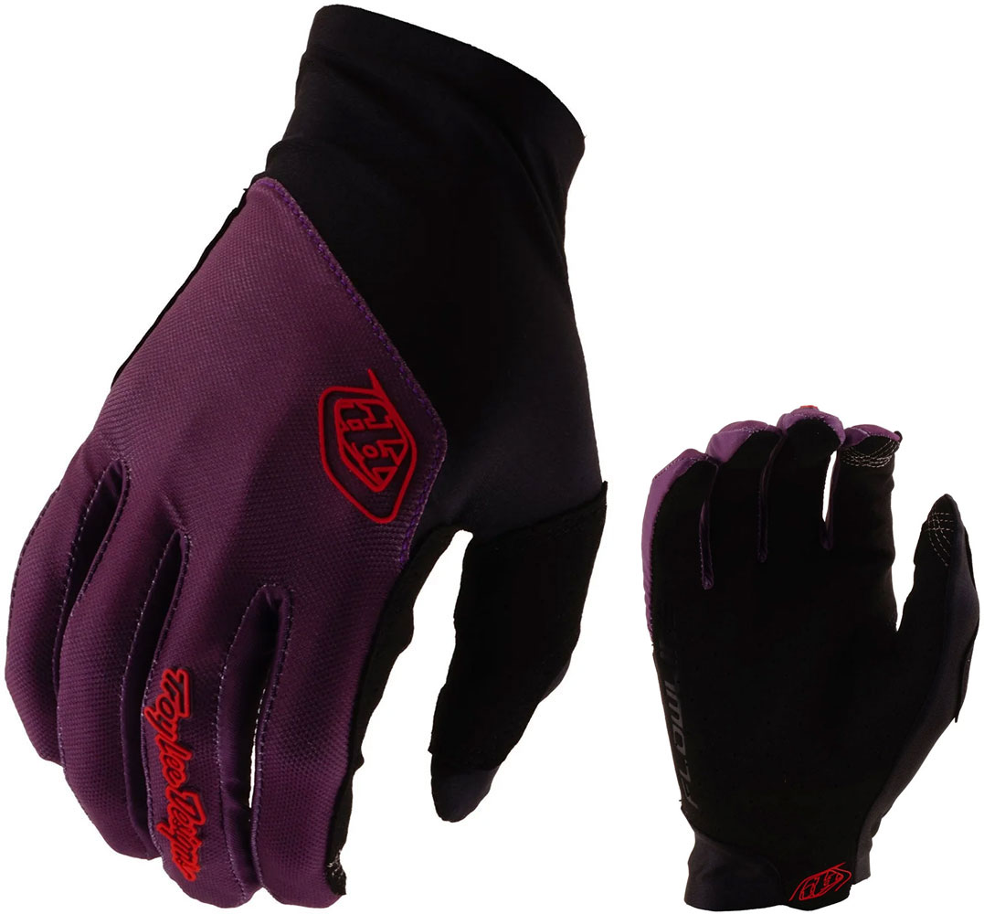 Flowline Mono – rękawiczki MTB w kolorze sangria