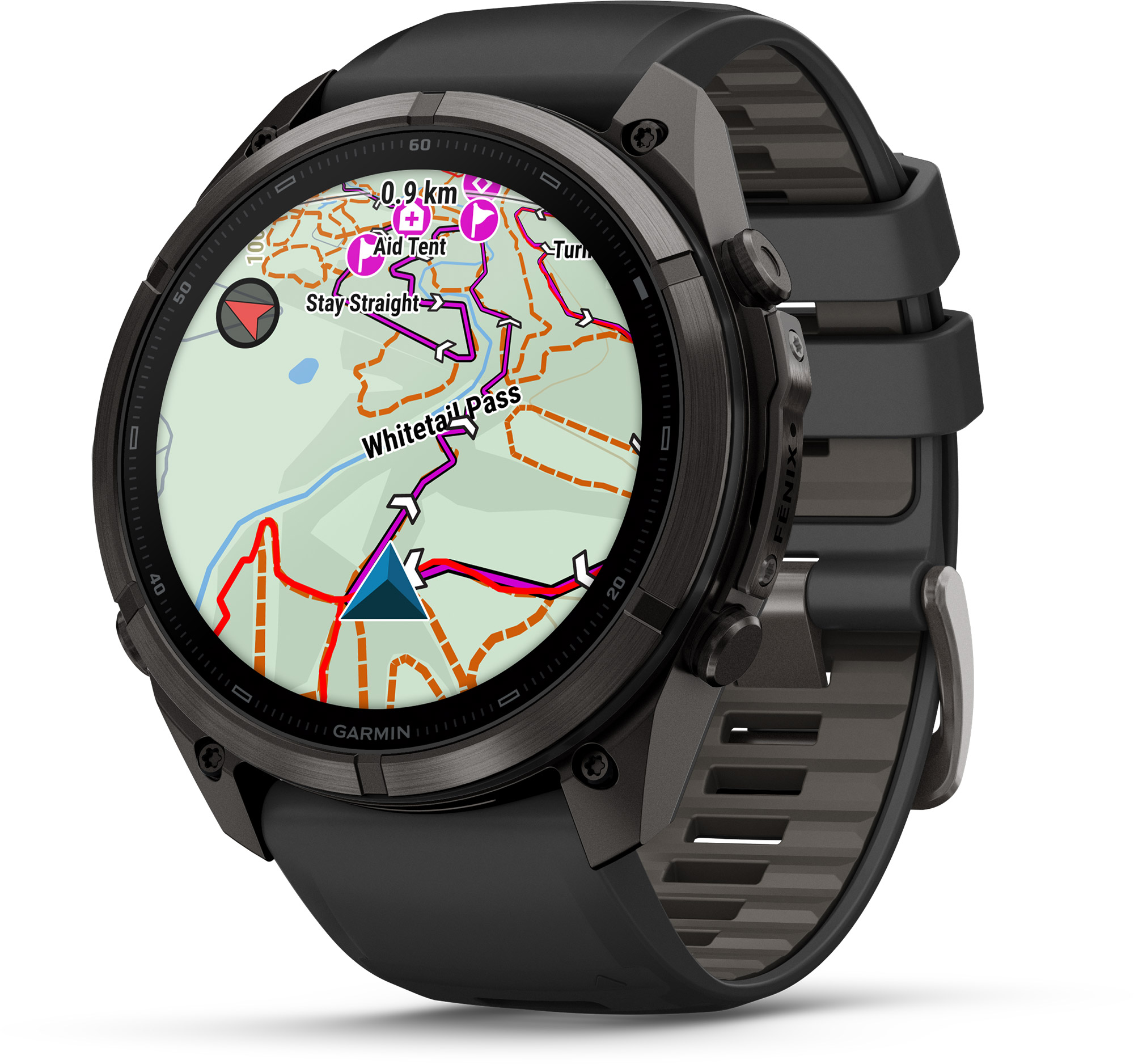 Fenix 9 Pro - inReach®, 51 mm AMOLED - GPS Multisport Smartwatch