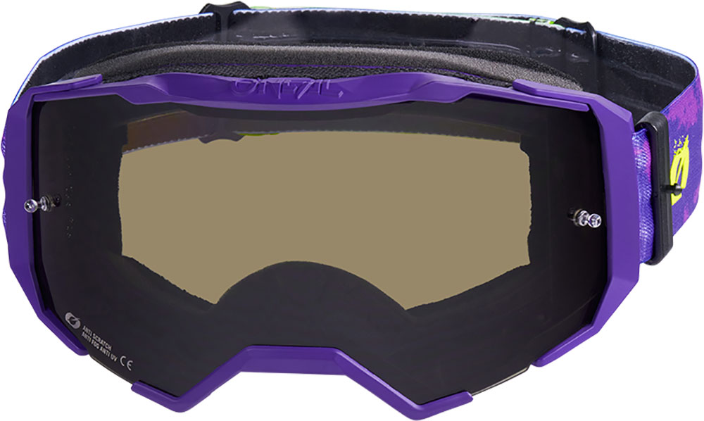 B-22 Paint - Goggle Viola/Giallo neon