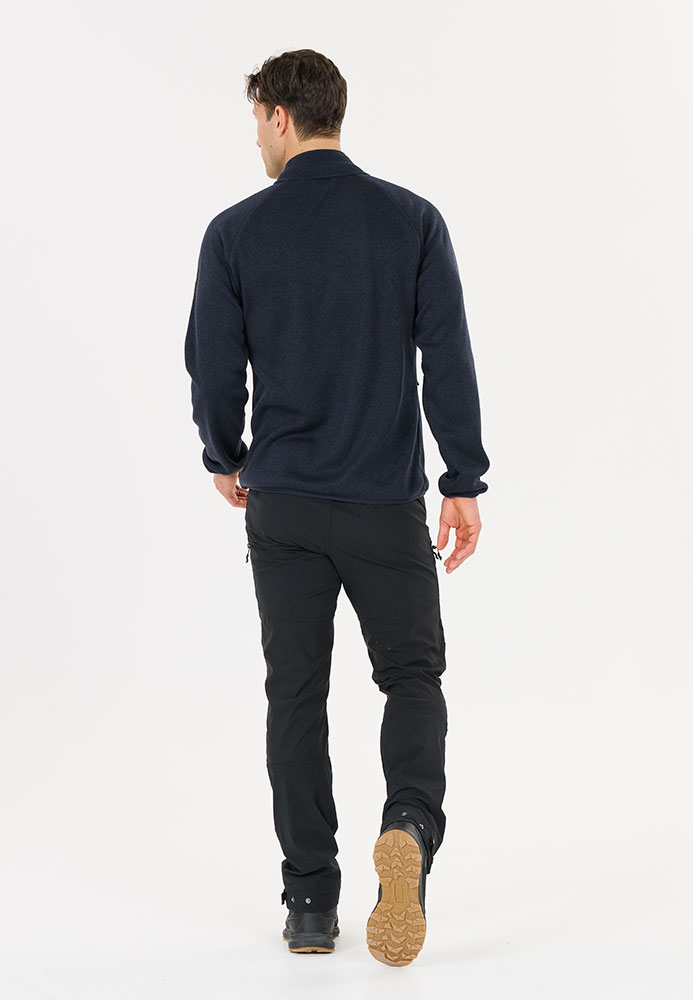 Wolven - Giacca in pile Navy Blazer