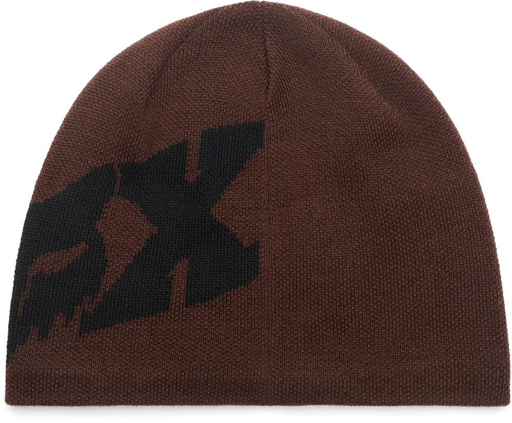 x Jacquard Fox Head - Casquette Coffee