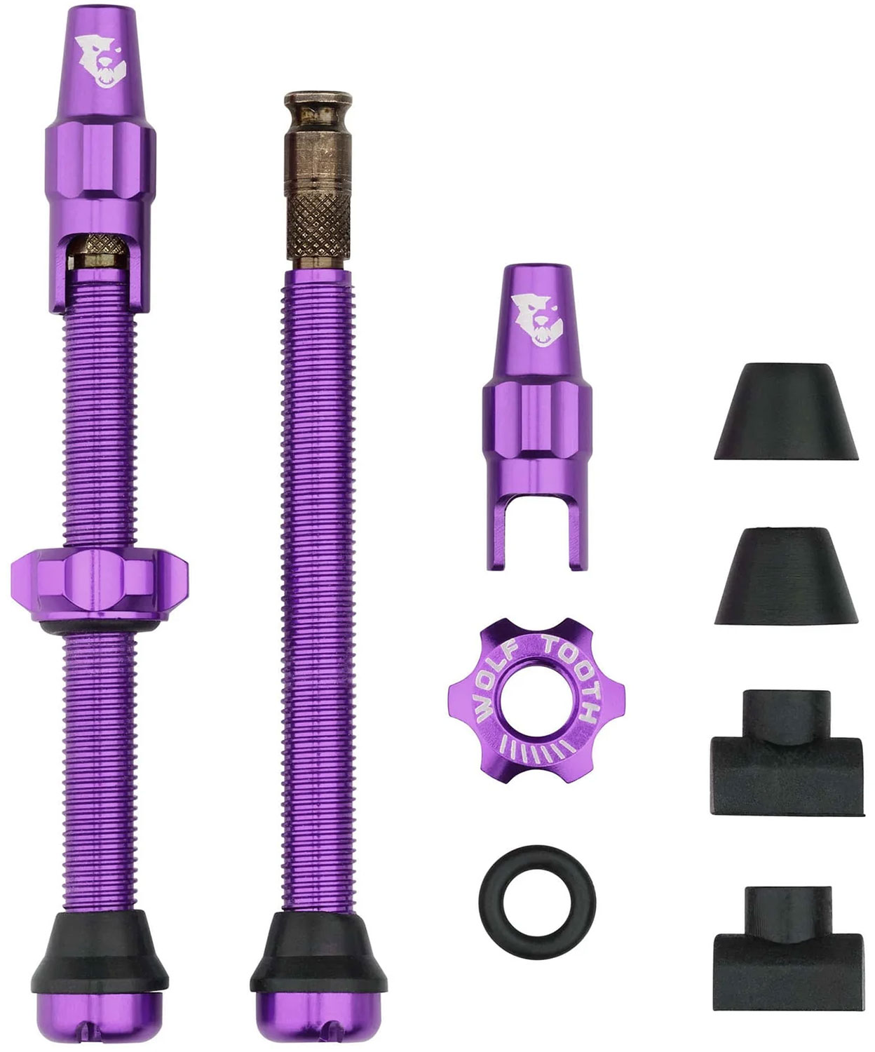 Tubeless Valve Stem Ventile, Clik Valve, 60mm 2 Stk.