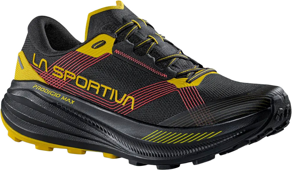 Prodigio Max - Zapatillas de trail running Negro/Amarillo