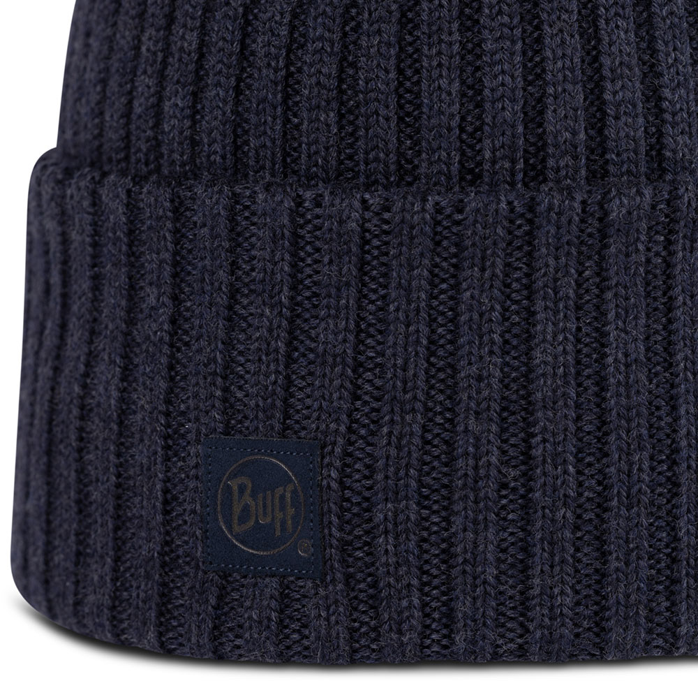 Knitted Beanie ERVINY - Beanie Blue