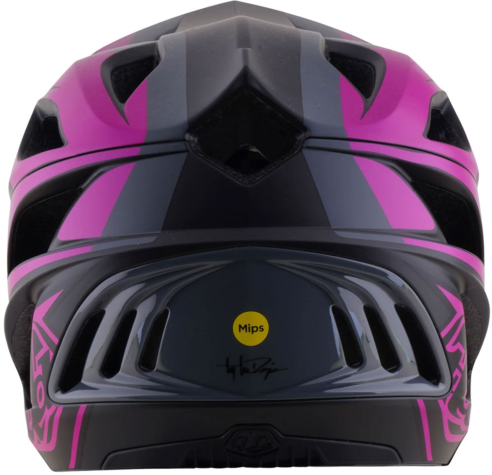 Stage 2 MIPS - Casco integrale Higth VZ Grigio scuro/Fucsia neon