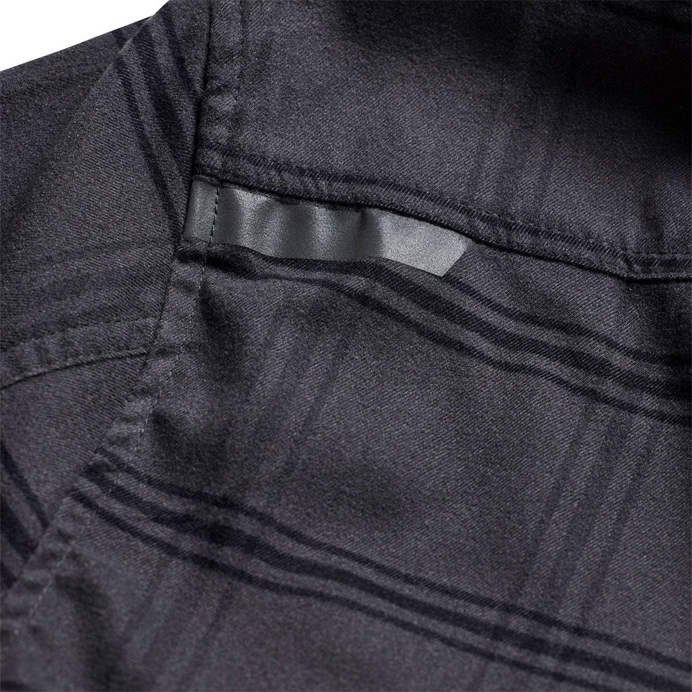 Ruckus Ride YD Plaid - Camisa de franela en color carbón