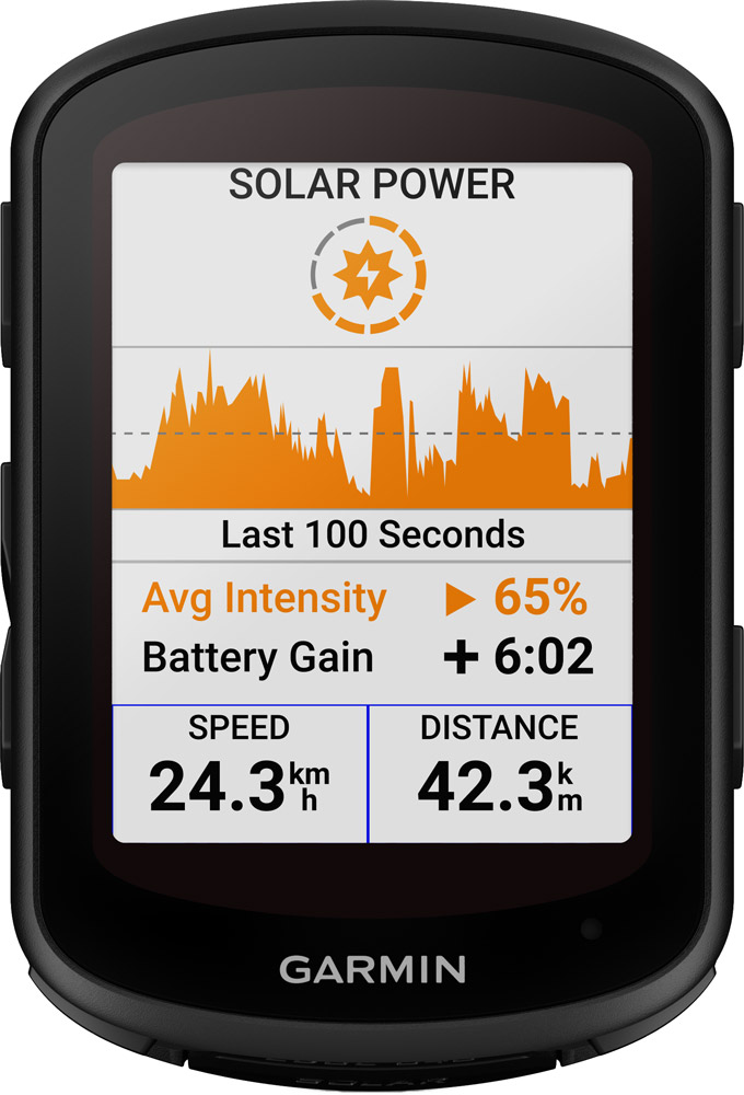 Garmin Edge 840 Solar - GPS Fahrradcomputer GPS Fahrradcomputer