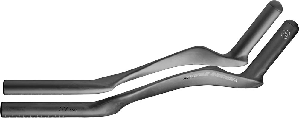 Profile Design 52 ASC 400mm Aerobar Carbon Extensions Triathlon