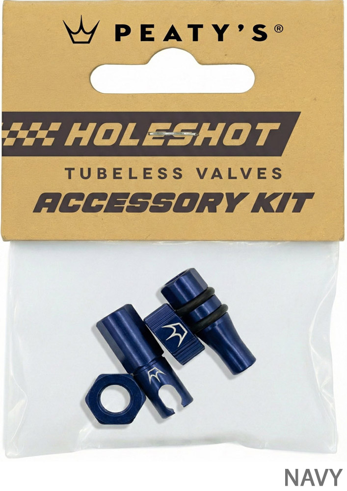 Kit d'accessoires pour valves tubeless Holeshot Fast Flow