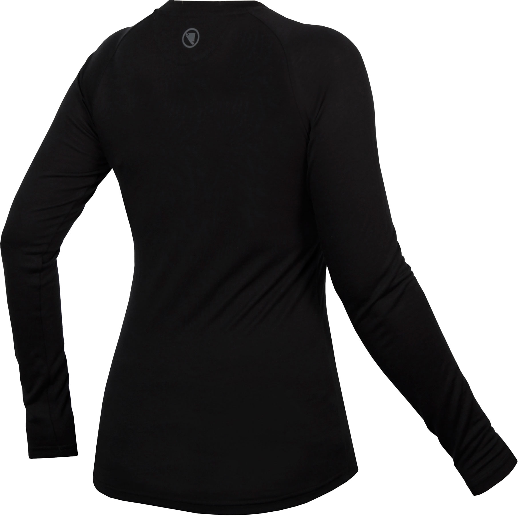 BaaBaa - Maillot de corps technique à manches longues pour femme, noir