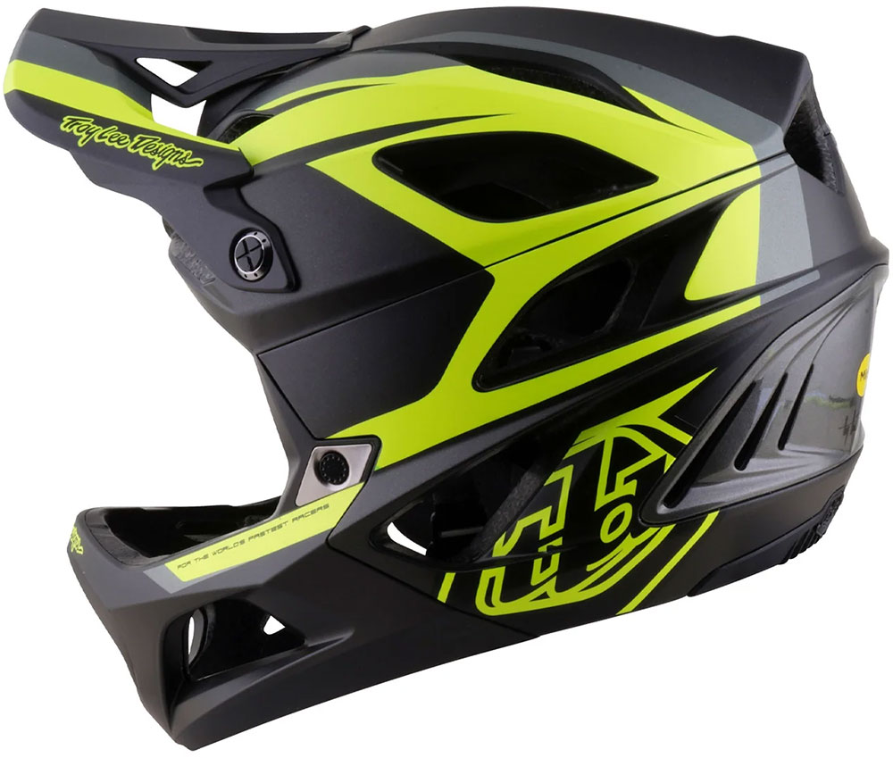 Stage 2 MIPS - Casco integrale Higth VZ Charcoal/Yellow