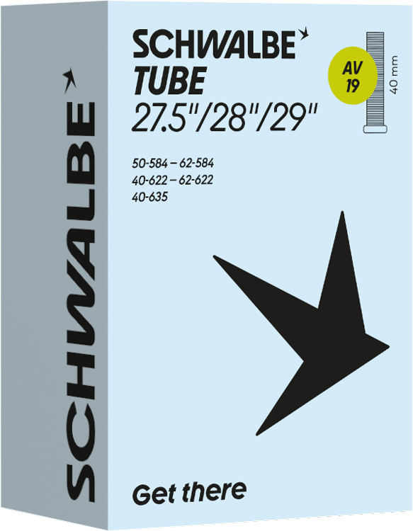 Cámara de aire AV19 para 27.5/28/29" 40mm