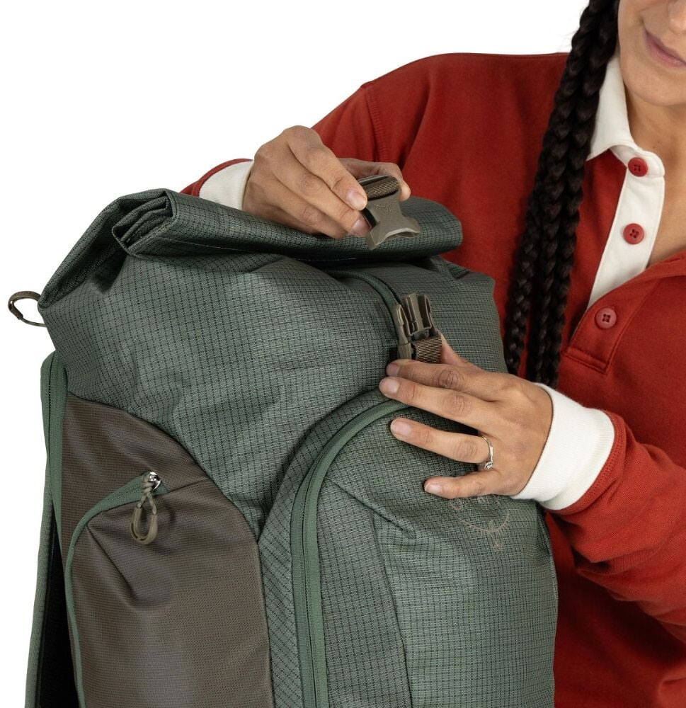 Transporter 30 Roll Top - Sac à dos Raven Black