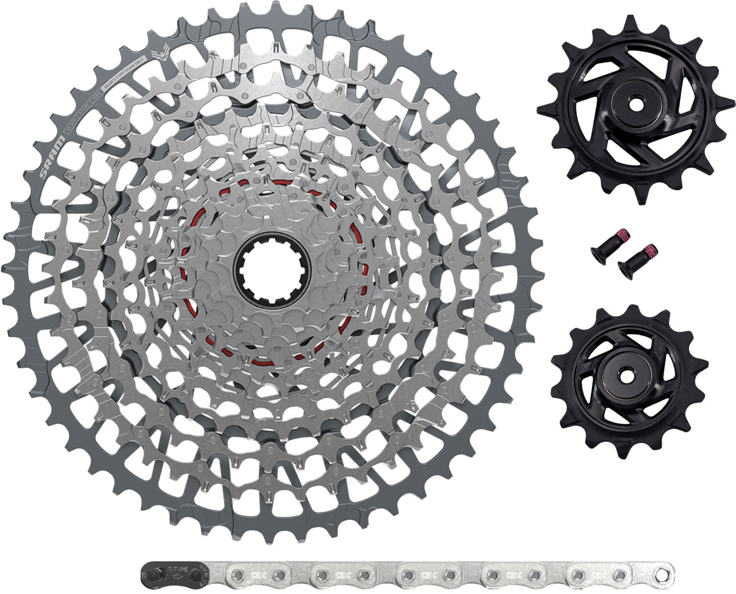 SRAM GX Eagle XG-1275 Cassette + PC GX Eagle Chain 12-speed Wear