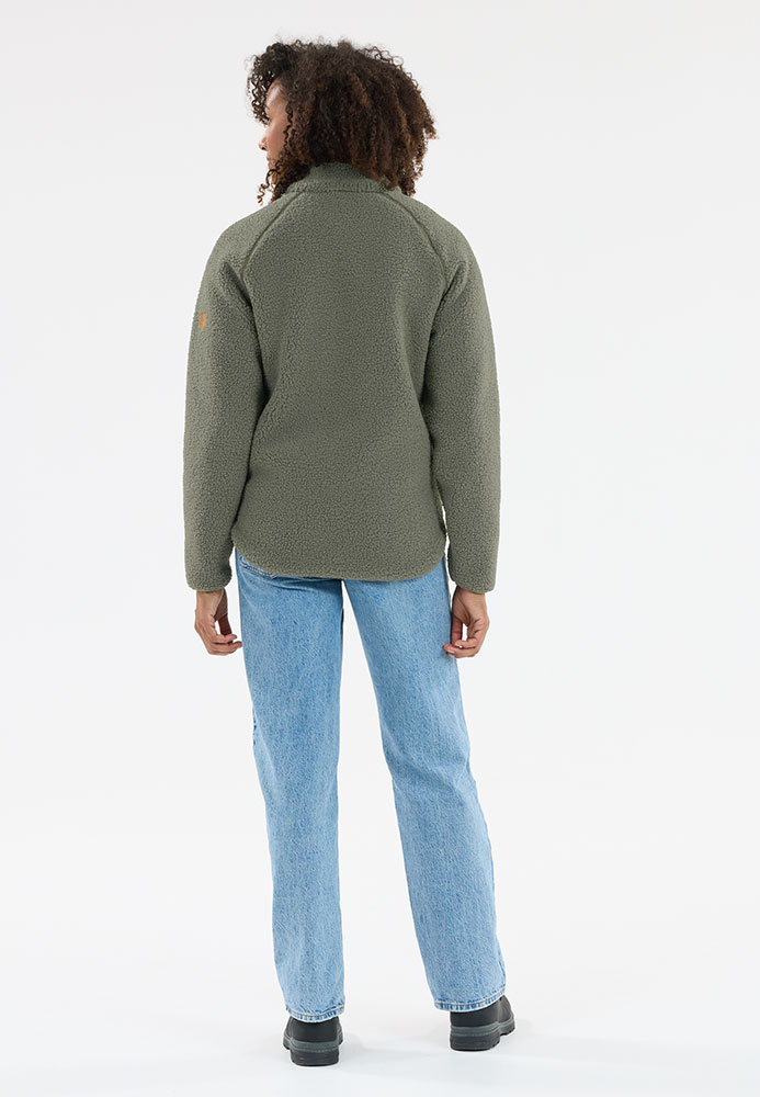 Pioneer Teddy - Veste polaire pour femme, couleur « Dusty Olive »