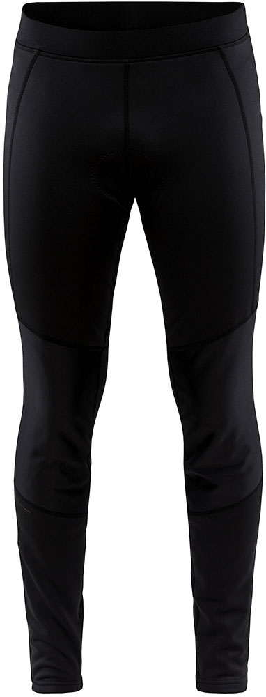 Core Bike Subz Wind - Cycling Tights with Pad Black