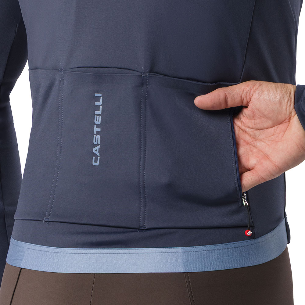 Espresso Thermal 2 - Langarmtrikot Twilight Blue