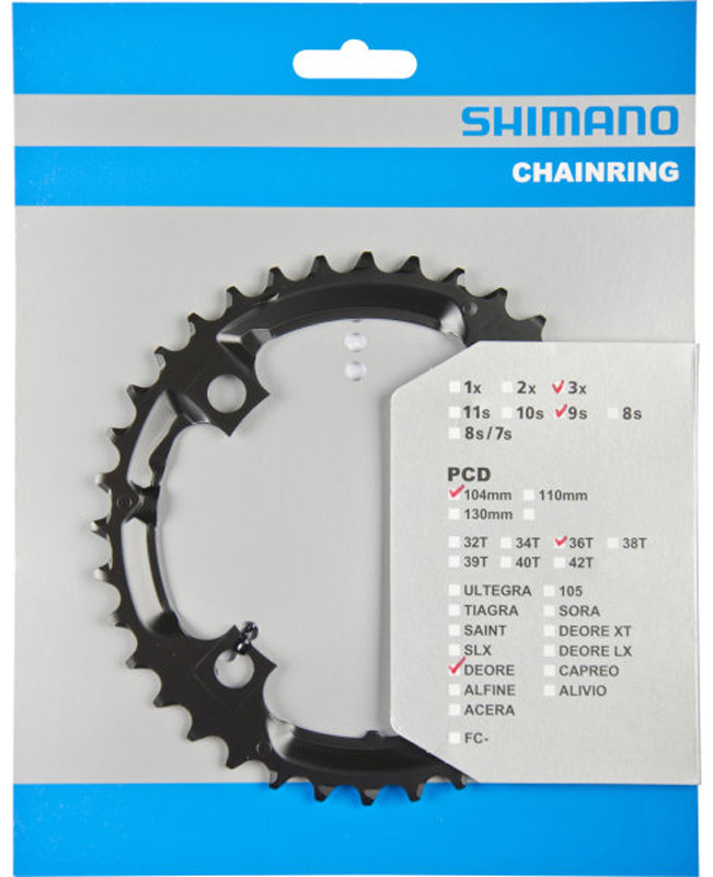 Shimano Kettenblatt Deore FC-M590 36 Zähne kaufen