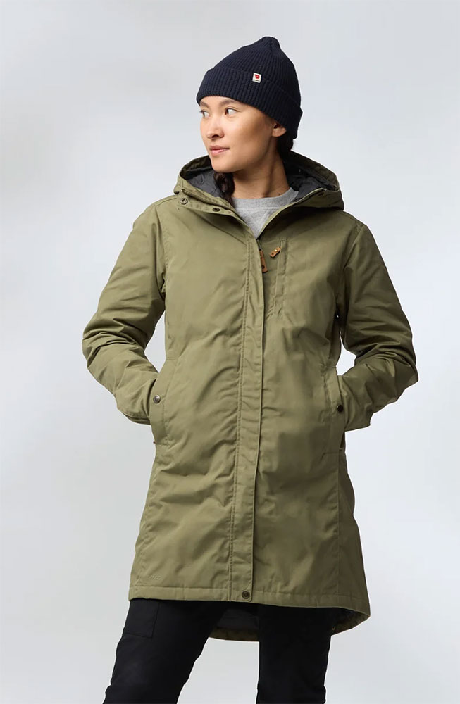 Kiruna Padded - Parka d'hiver pour femme Black Oak