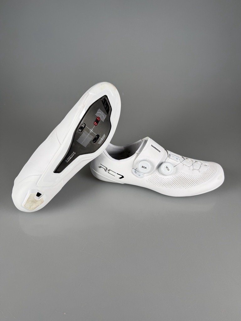 PRODUCTO DE SEGUNDA MANO / SH-RC703 Blanco - Zapatillas de ciclismo de carretera, ancho 46