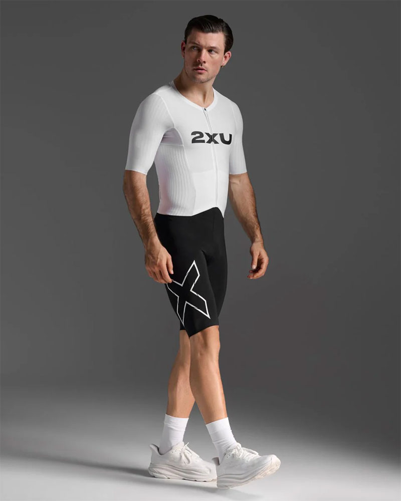 Light Speed React Sleeved - Maillot une pièce avec peau de chamois