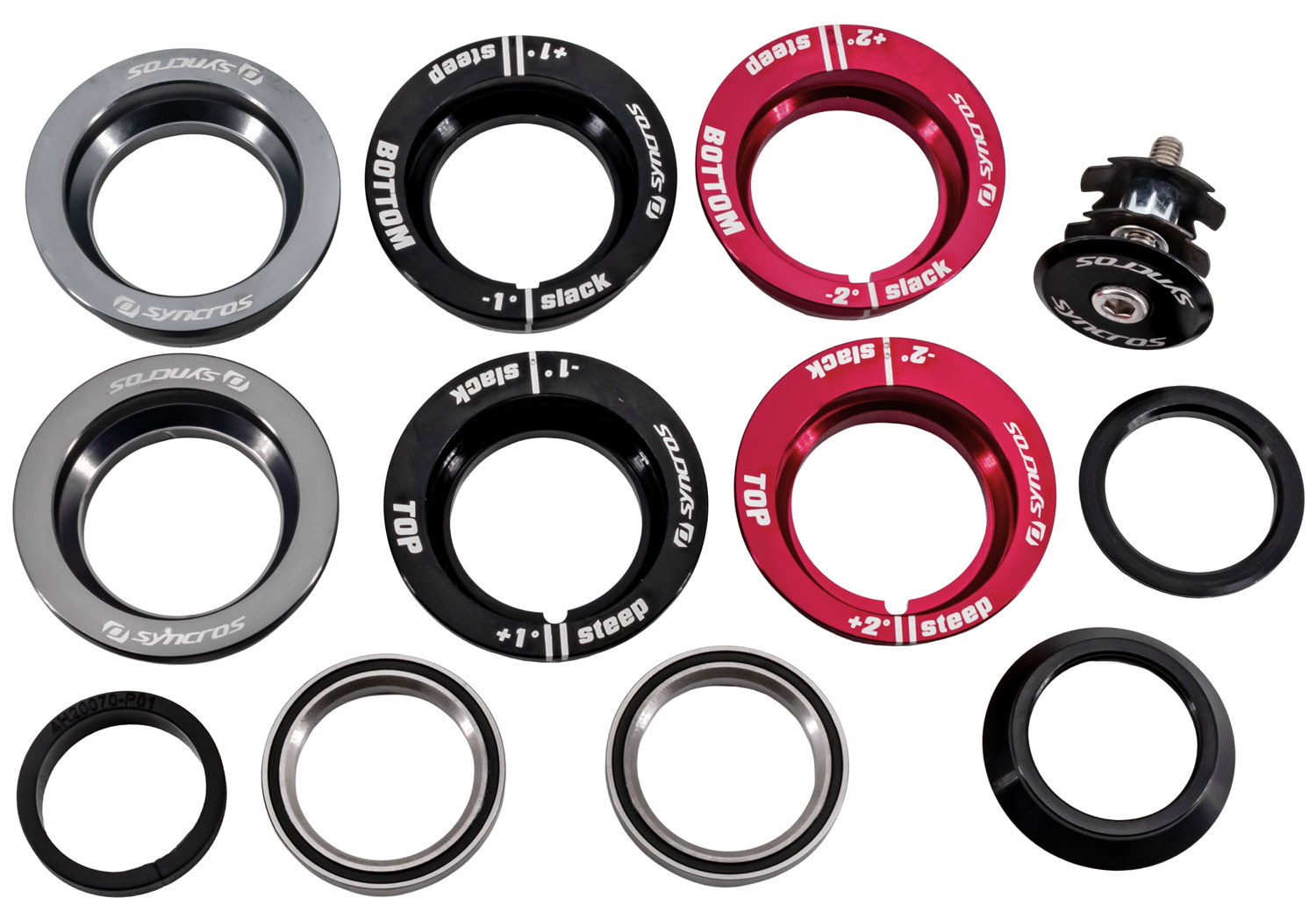 Jeu de direction DH Adjustable 1 1/8" ZS49/28,6|ZS49/30 - OFFRE EXCEPTIONNELLE