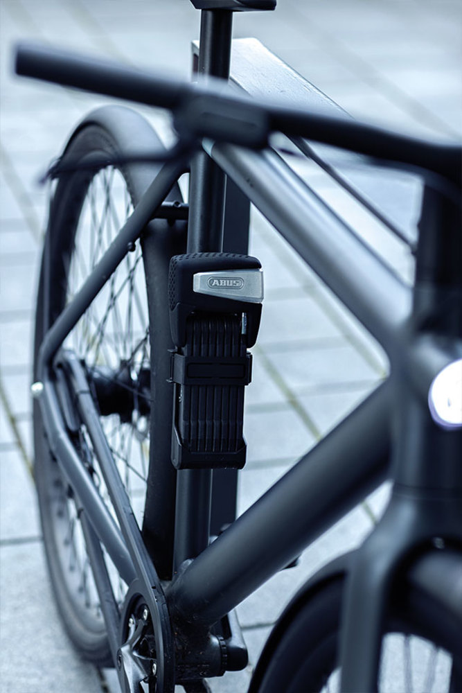 ABUS Bordo 6500 SH Antivol Pliable pour vélo Unisex, Noir, 110 cm