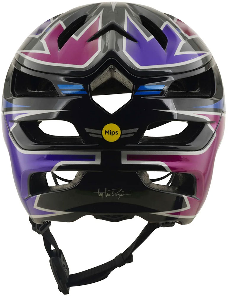A3 Mips Mask - Casco da MTB Nero/Viola