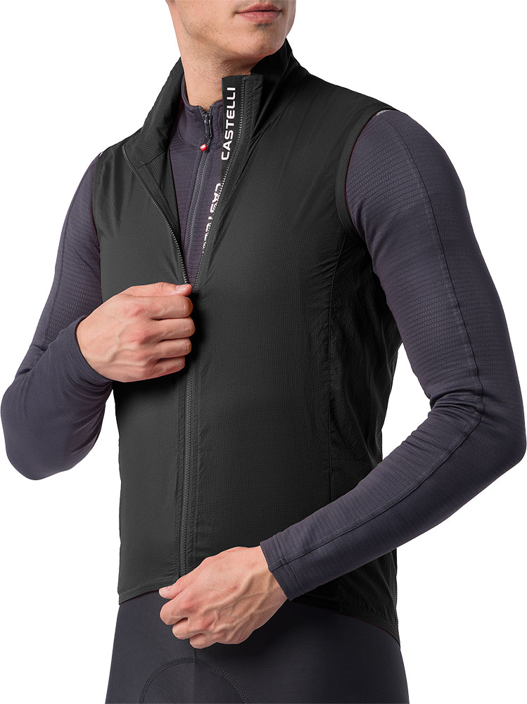 Transition Air - Chaleco cortavientos negro