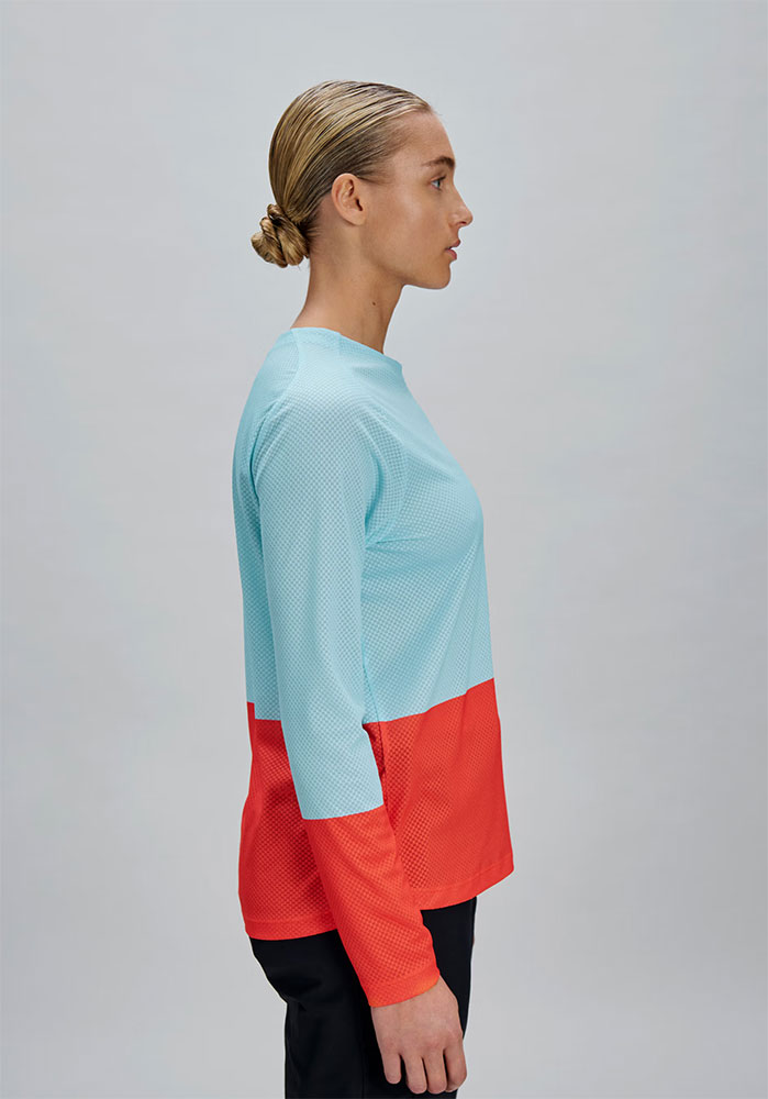 Motion Air - Maillot MTB de manga larga para mujer