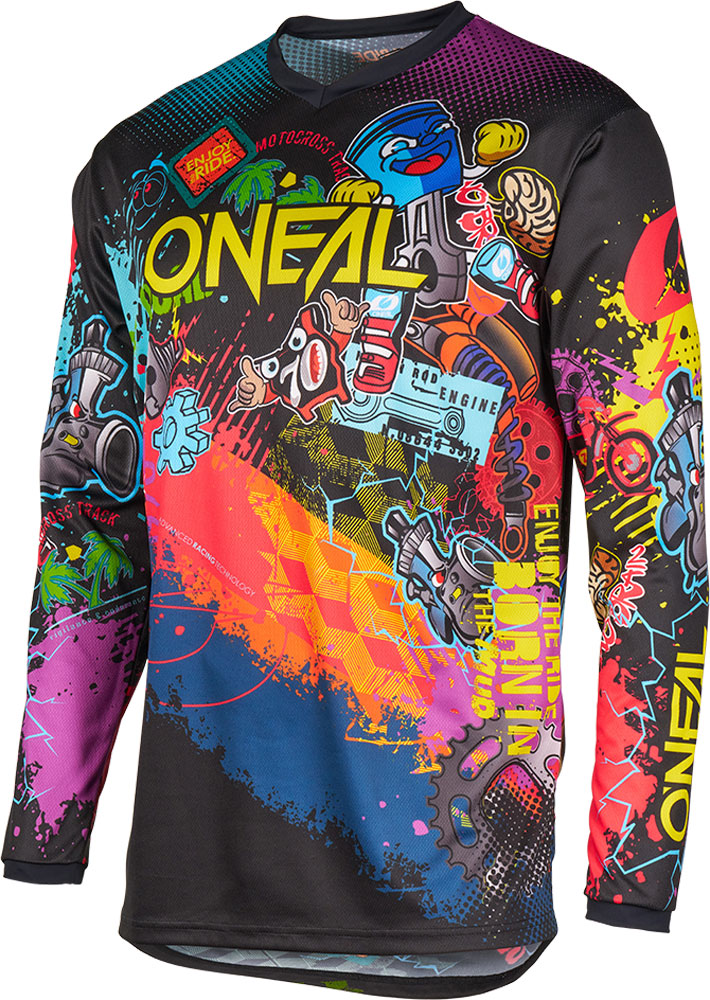 O'Neal Element Vibrant - Kinder Shirt lange mouw Multi