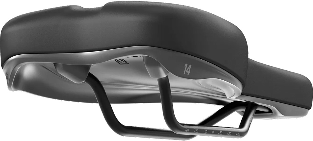 Tweedekans SQlab 6OX Ergowave Active 2.1 Fietszadel Zwart 160mm koop je
