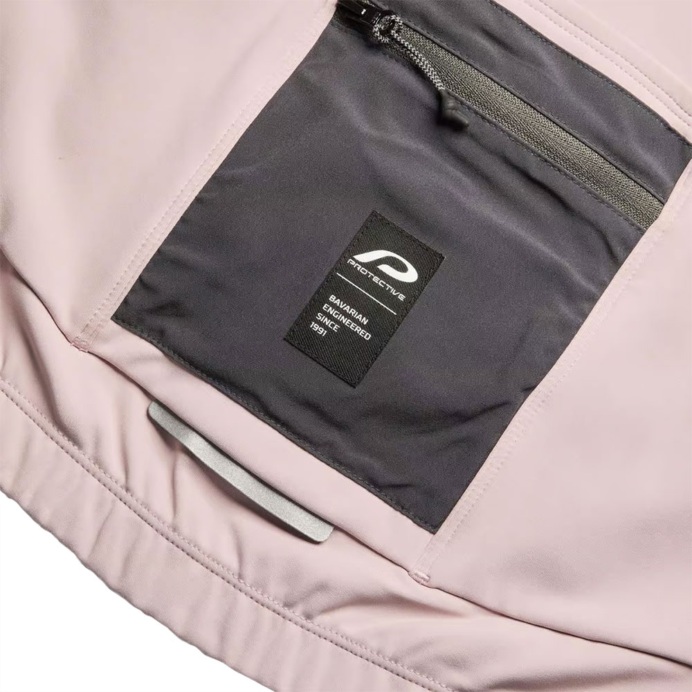 White Marble - Chaqueta cortavientos de MTB para mujer Violet Ice