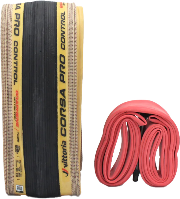 Corsa Pro Control Tire&Tube-Set Faltreifen inkl. Latex-Schlauch