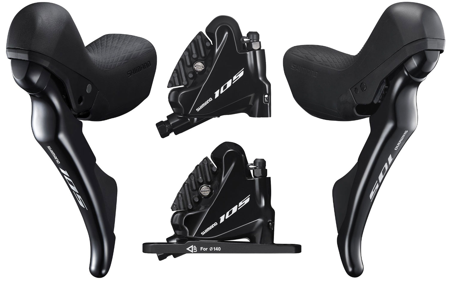 Shimano 105 ST-R7020 2x11-speed STI Dual Control Set Gear shift