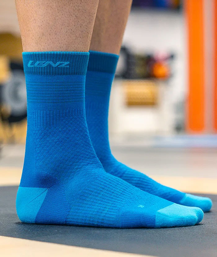 Think About Merino Outdoor 1 - Trekkingsocken azure