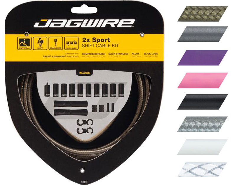 Shimano-Jeu de câbles de changement de vitesse VTT XTR