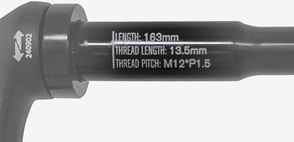Zi:RAK Thru-Axle axe de roue M12